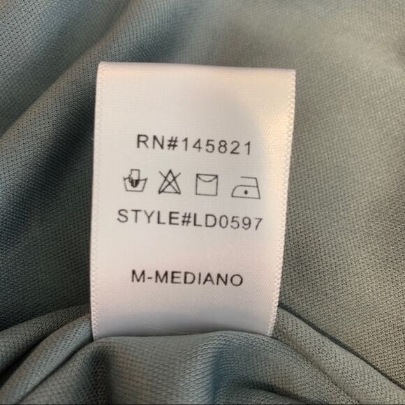 Listicle steel blue boho bell sleeve open lace - Picture 14 of 15